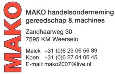 S037 Handelsonderneming Mako